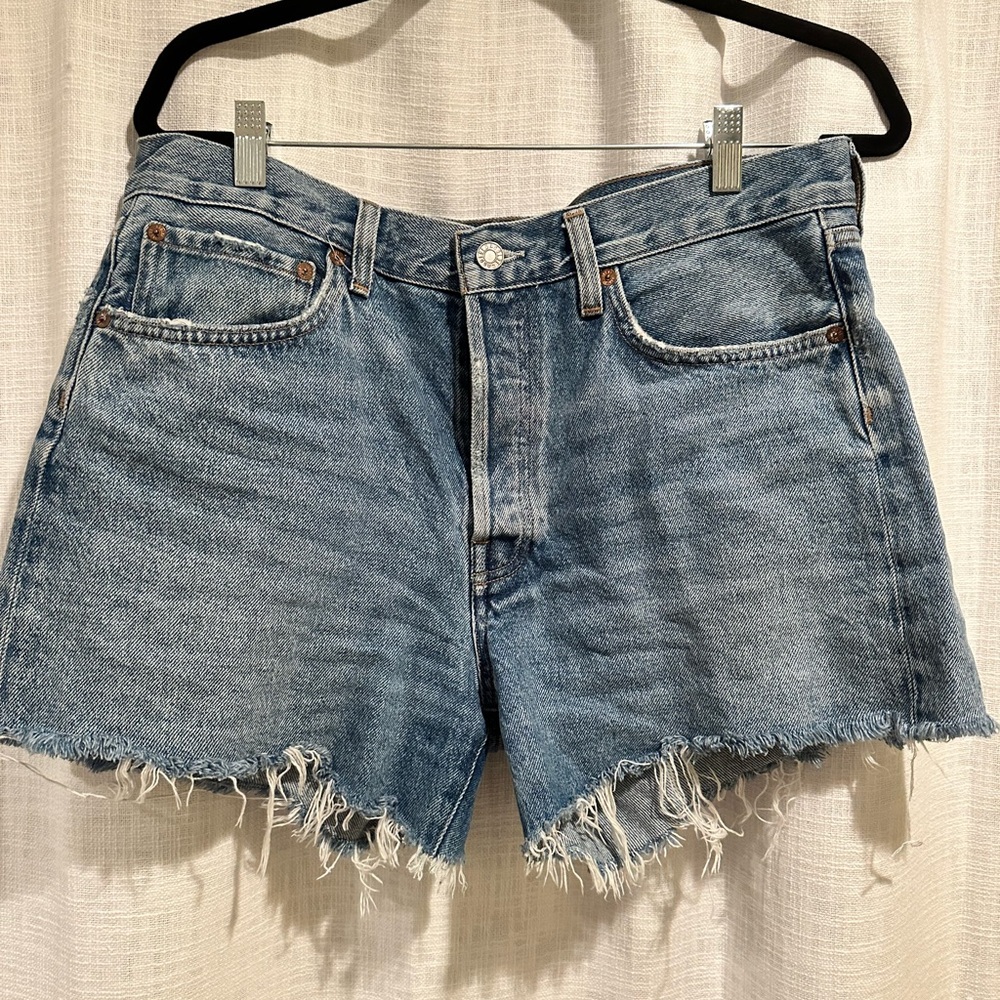 Agolde Parker Long Shorts